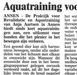 Aquatraining voor honden